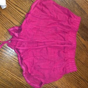 Bright pink, cute, summer shorts!